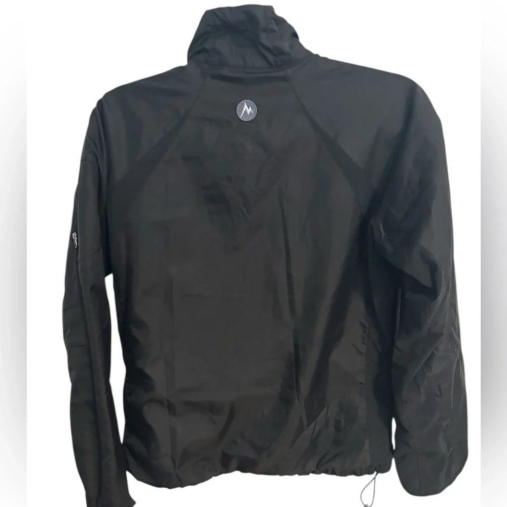 Marmot Black Nylon Blend Jacket Size Small Outdoors Gorpcore